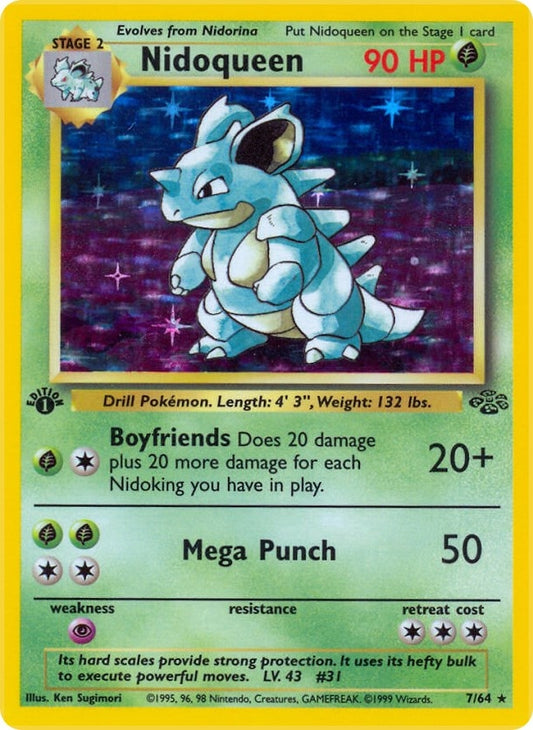 Image for Nidoqueen (7) (07/64) (Jungle) - Pokemon