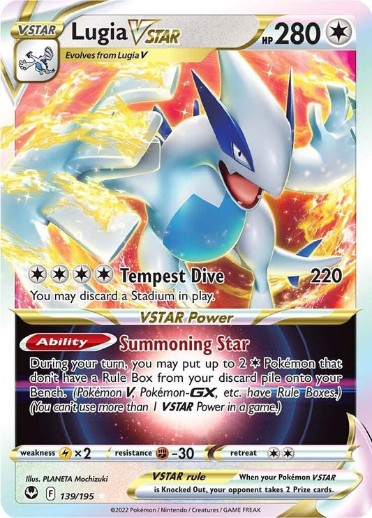 Image for Lugia VSTAR (139/195) (SWSH12: Silver Tempest) - Pokemon