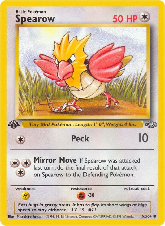 Image for Spearow (62/64) (Jungle) - Pokemon
