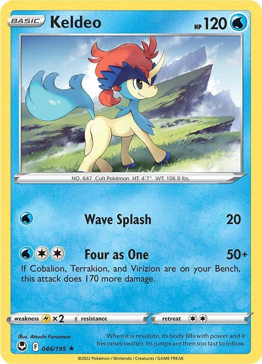 Image for Keldeo (046/195) (SWSH12: Silver Tempest) - Pokemon