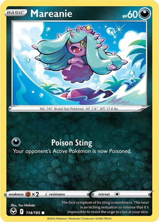 Image for Mareanie (114/195) (SWSH12: Silver Tempest) - Pokemon