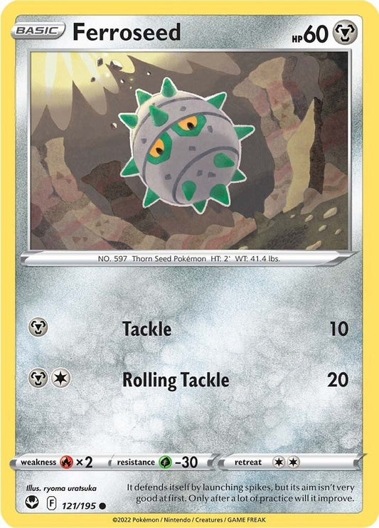 Image for Ferroseed (121/195) (SWSH12: Silver Tempest) - Pokemon