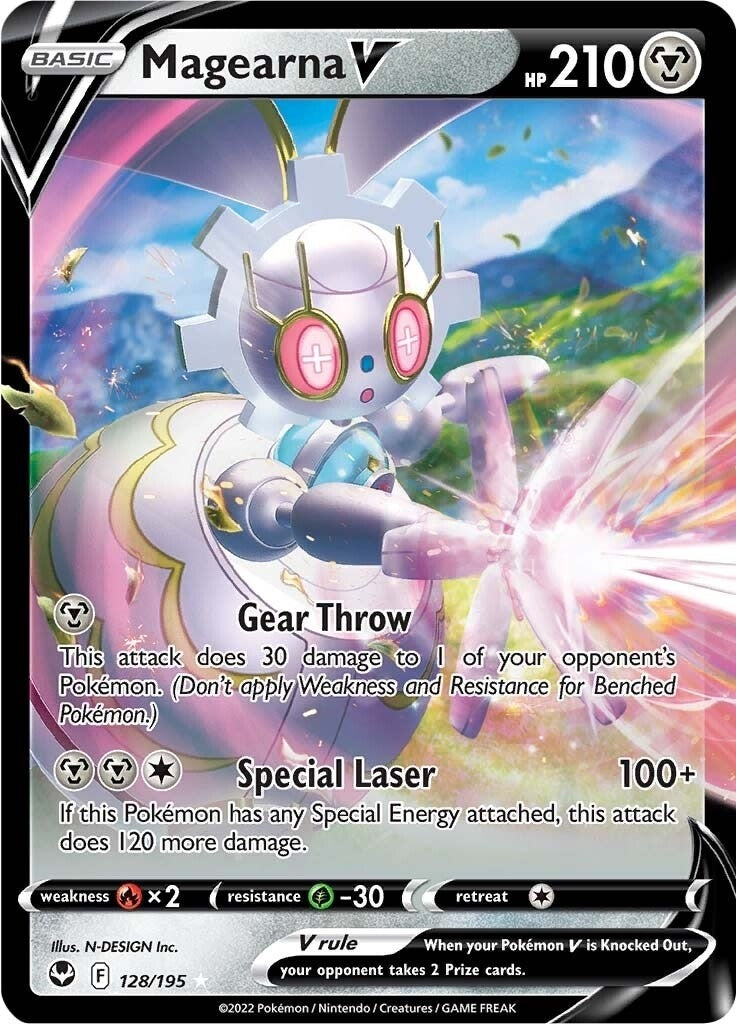 Image for Magearna V (128/195) (SWSH12: Silver Tempest) - Pokemon