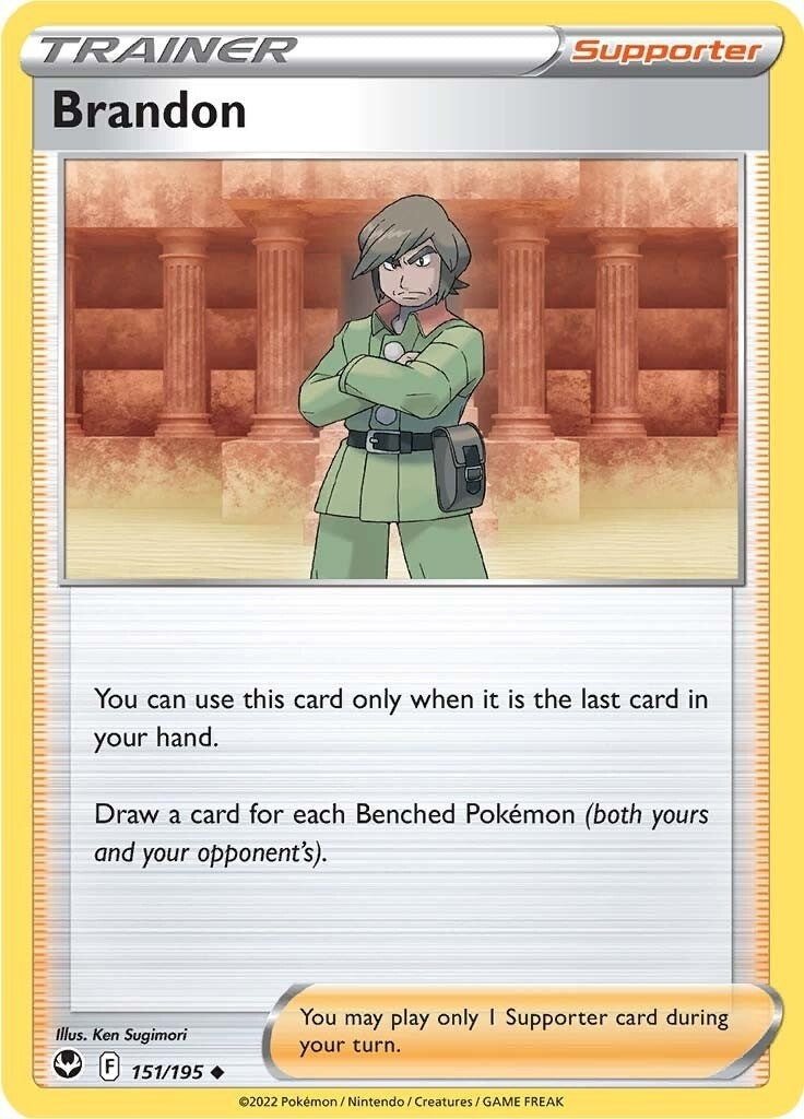 Image for Brandon (151/195) (SWSH12: Silver Tempest) - Pokemon