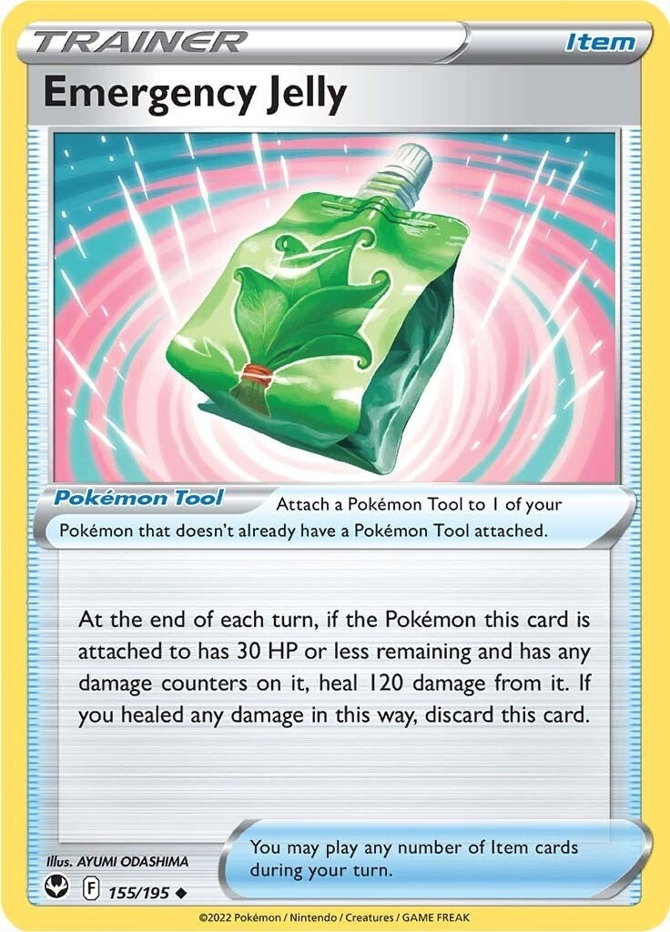 Image for Emergency Jelly (155/195) (SWSH12: Silver Tempest) - Pokemon