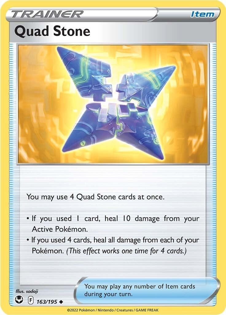 Image for Quad Stone (163/195) (SWSH12: Silver Tempest) - Pokemon