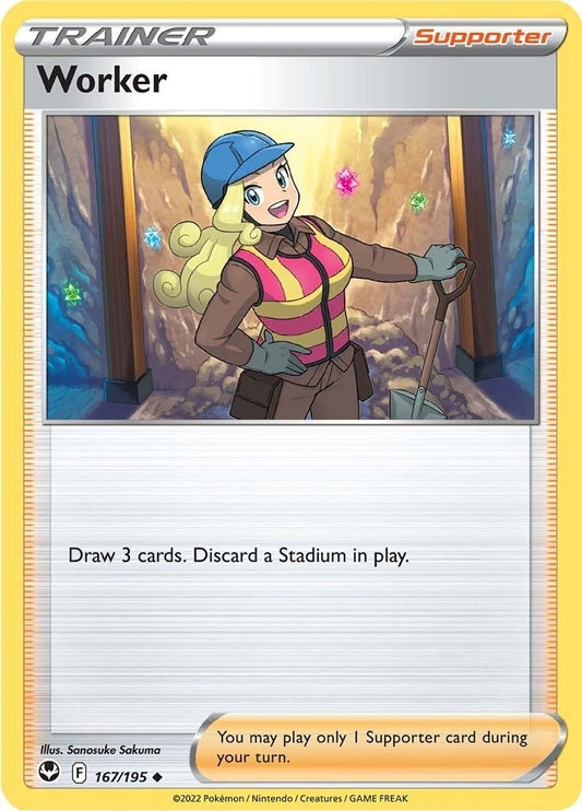 Image for Worker (167/195) (SWSH12: Silver Tempest) - Pokemon