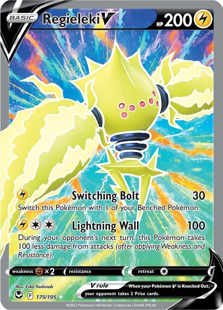 Image for Regieleki V (Full Art) (175/195) (SWSH12: Silver Tempest) - Pokemon