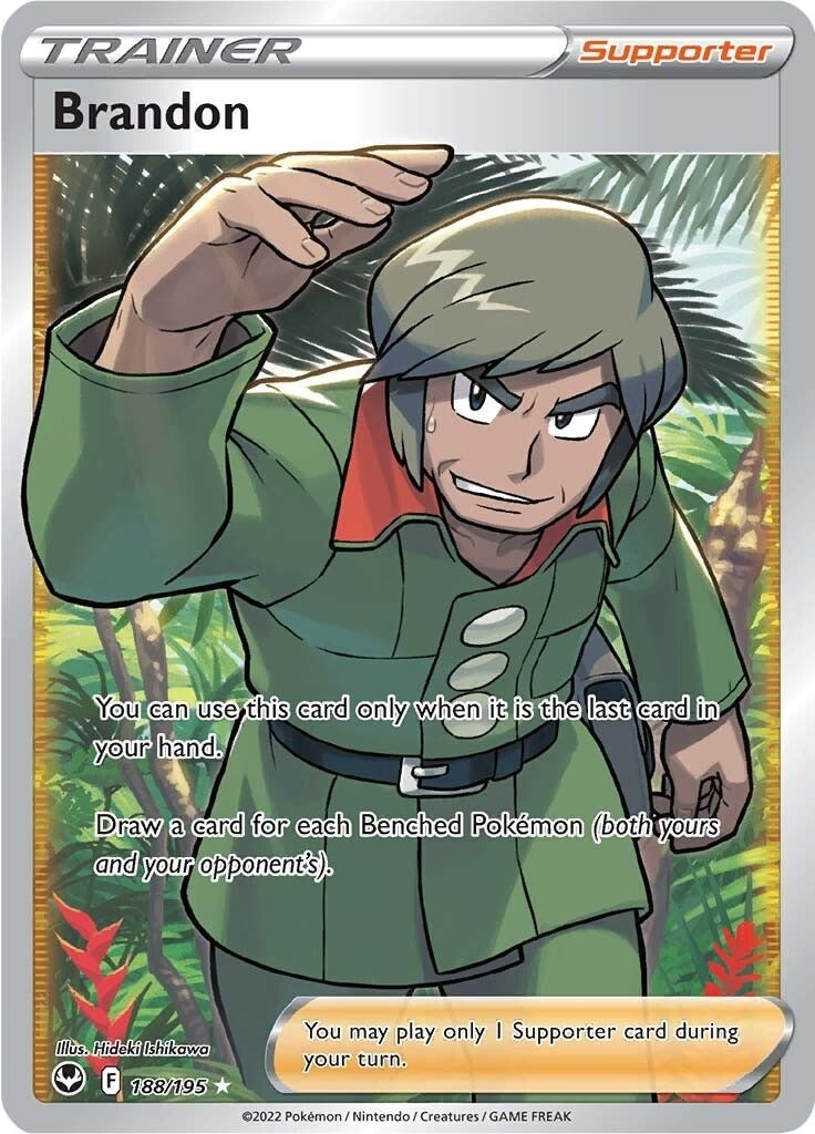 Image for Brandon (Full Art) (188/195) (SWSH12: Silver Tempest) - Pokemon