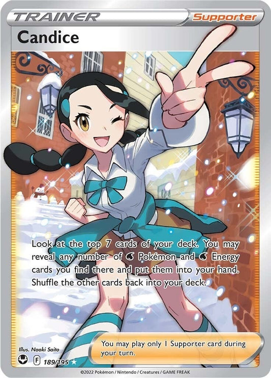 Image for Candice (Full Art) (189/195) (SWSH12: Silver Tempest) - Pokemon