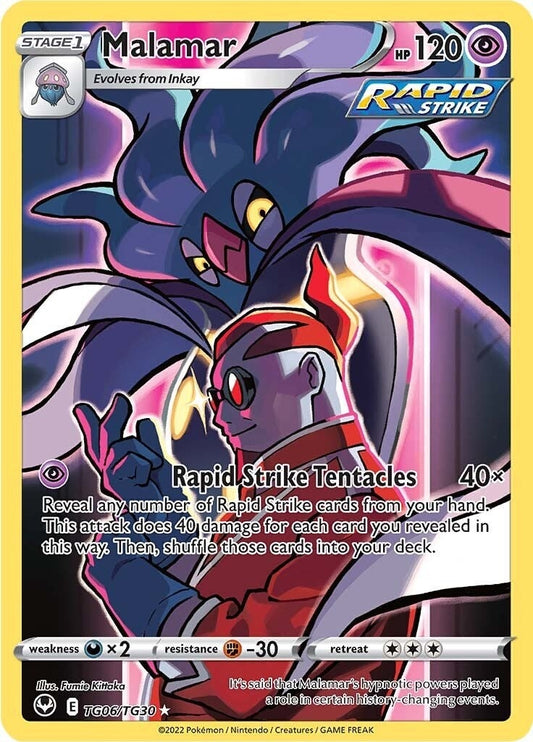 Image for Malamar (TG06/TG30) (SWSH12: Silver Tempest Trainer Gallery) - Pokemon