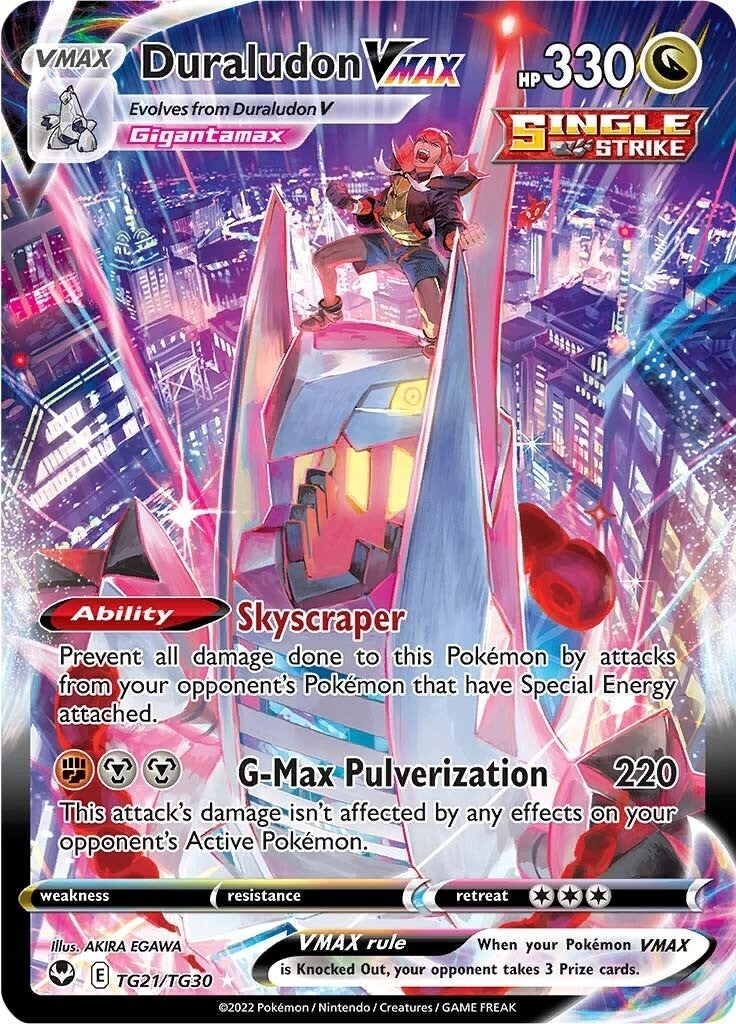Image for Duraludon VMAX (TG21/TG30) (SWSH12: Silver Tempest Trainer Gallery) - Pokemon