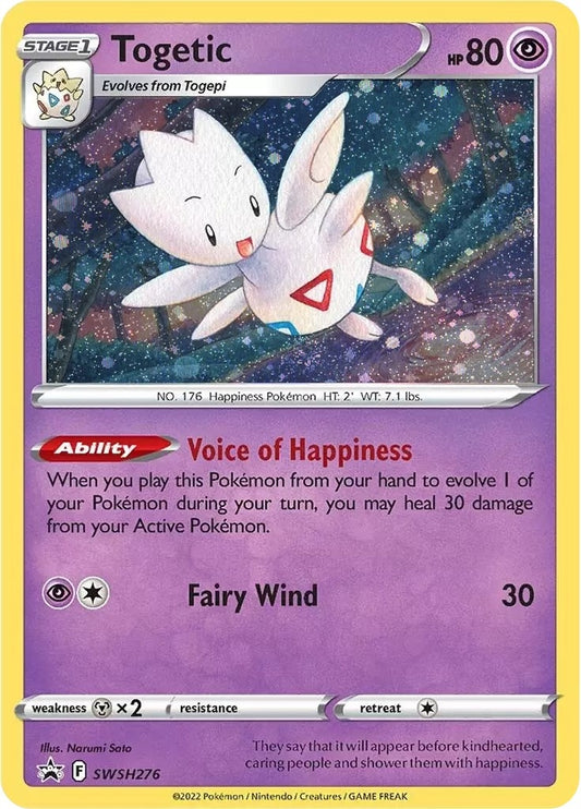 Image for Togetic - SWSH276 (SWSH276) (SWSH: Sword & Shield Promo Cards) - Pokemon