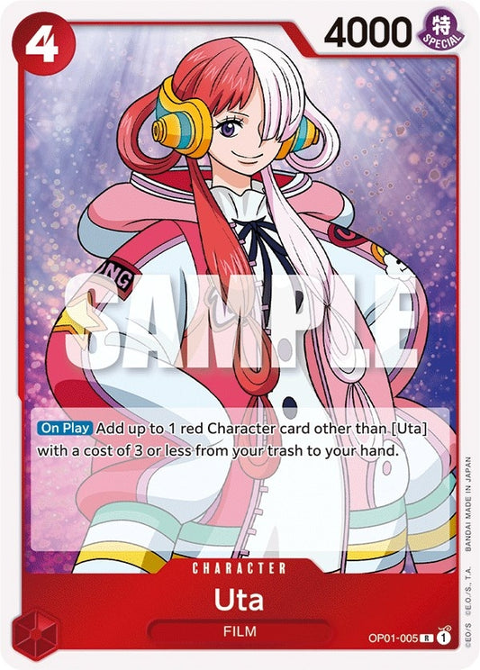 Image for Uta (OP01-005) (Romance Dawn) - One Piece Card Game