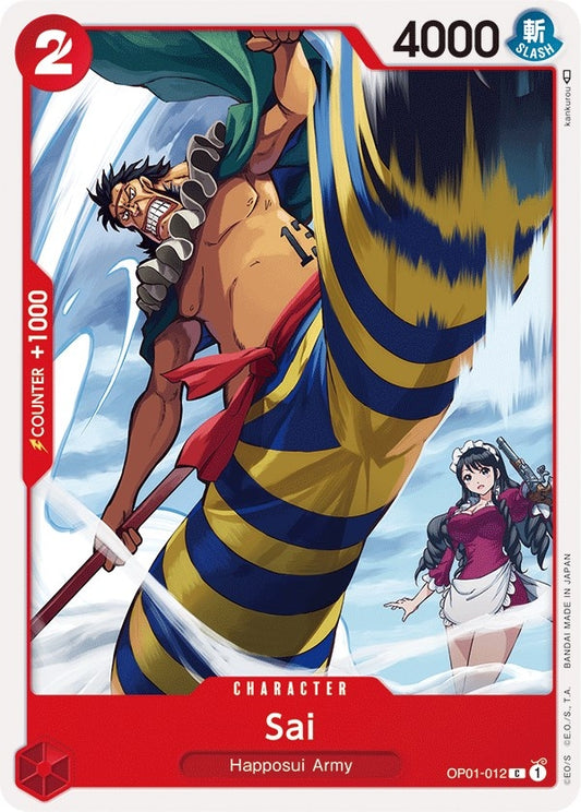 Image for Sai (OP01-012) (Romance Dawn) - One Piece Card Game