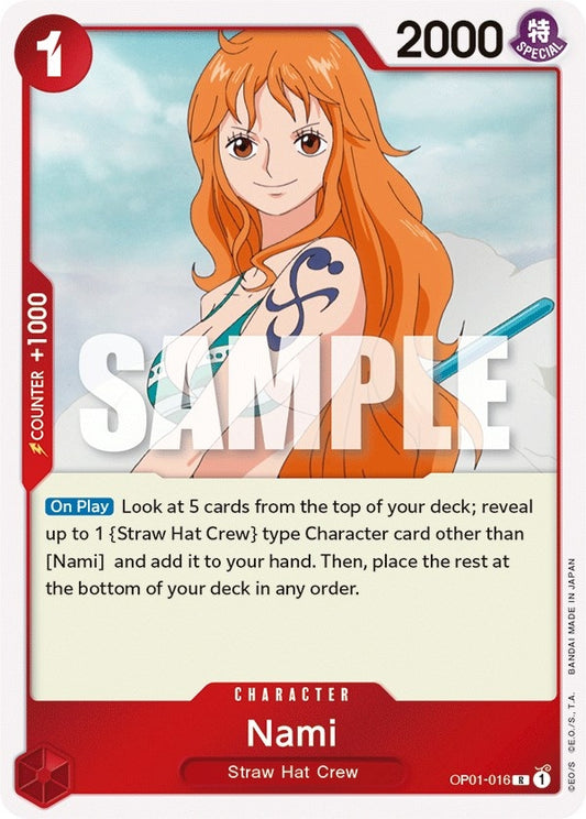 Image for Nami (OP01-016) (Romance Dawn) - One Piece Card Game