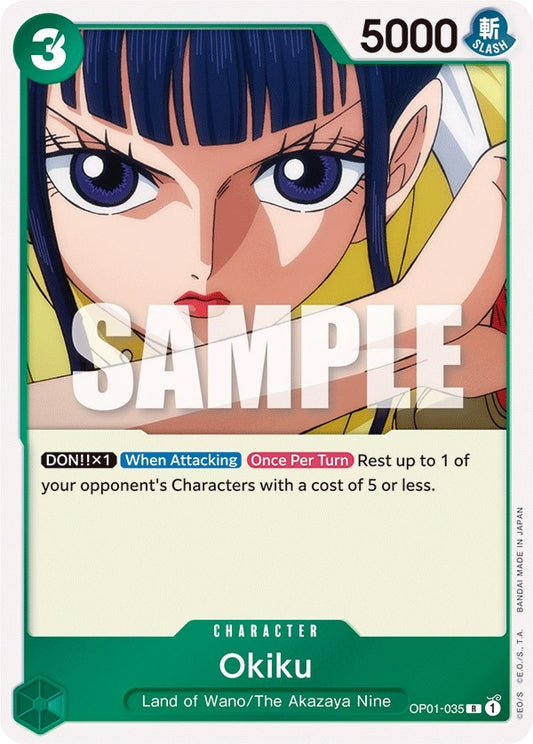 Image for Okiku (OP01-035) (Romance Dawn) - One Piece Card Game