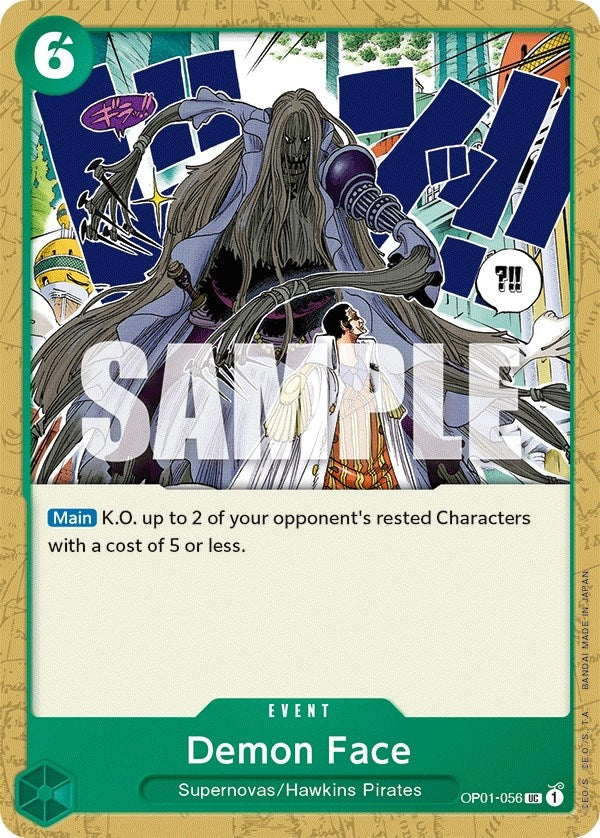 Image for Demon Face (OP01-056) (Romance Dawn) - One Piece Card Game