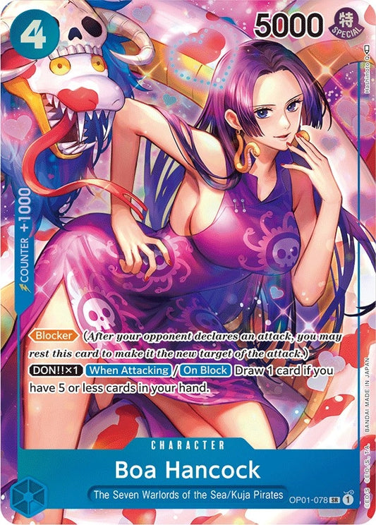 Image for Boa Hancock (Parallel) (OP01-078) (Romance Dawn) - One Piece Card Game