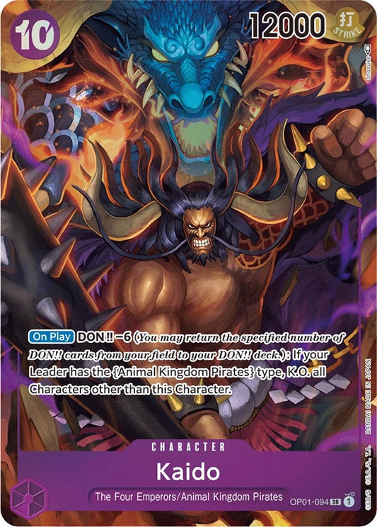 Image for Kaido (094) (Parallel) (OP01-094) (Romance Dawn) - One Piece Card Game