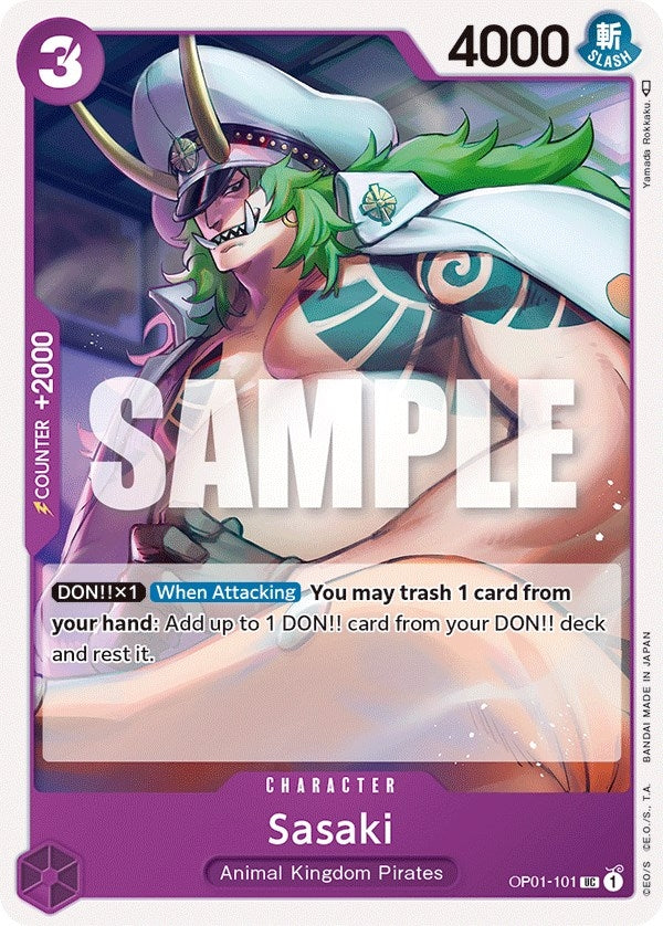 Image for Sasaki (OP01-101) (Romance Dawn) - One Piece Card Game