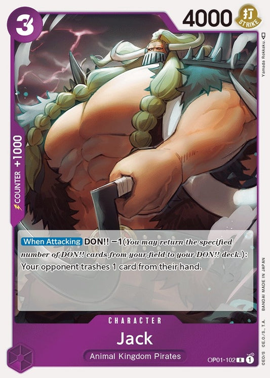 Image for Jack (OP01-102) (Romance Dawn) - One Piece Card Game