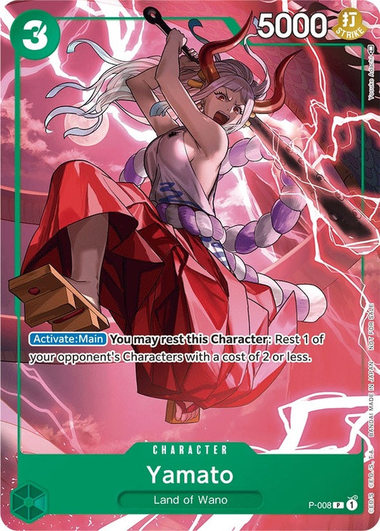 Image for Yamato (Tournament Pack Vol. 1) (P-008) (One Piece Promotion Cards) - One Piece Card Game