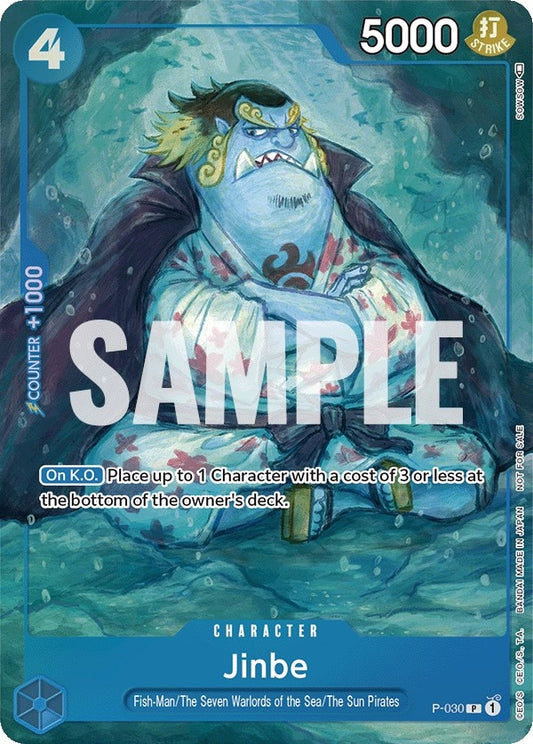 Image for Jinbe (Event Pack Vol. 1) (P-030) (One Piece Promotion Cards) - One Piece Card Game