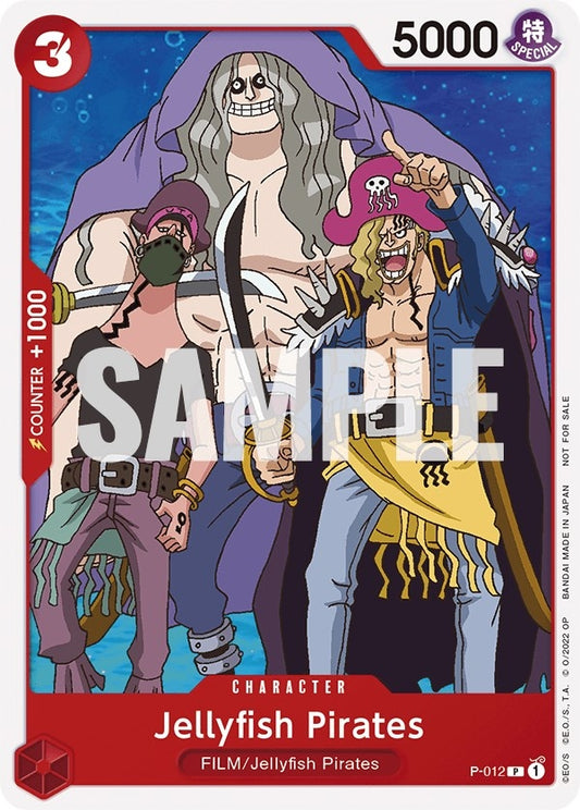 Image for Jellyfish Pirates (One Piece Film Red) (P-012) (One Piece Promotion Cards) - One Piece Card Game