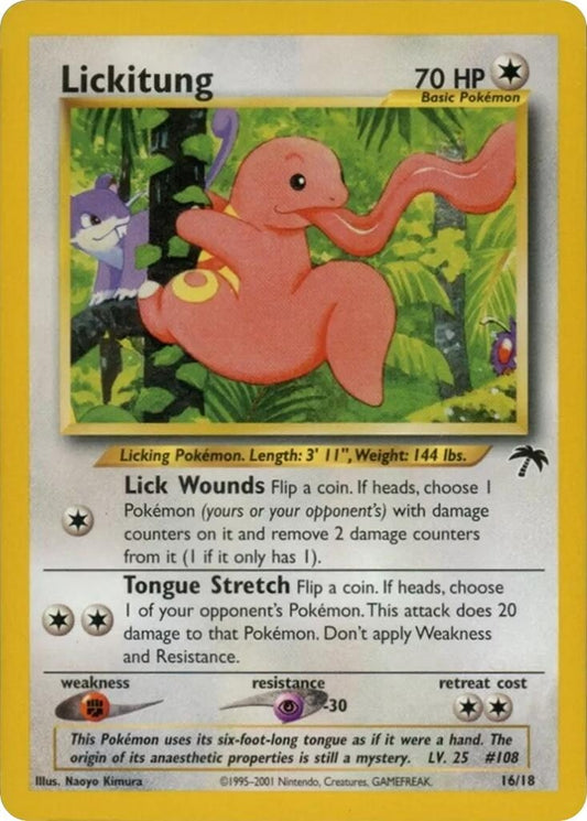 Image for Lickitung (16/18) (Southern Islands) - Pokemon