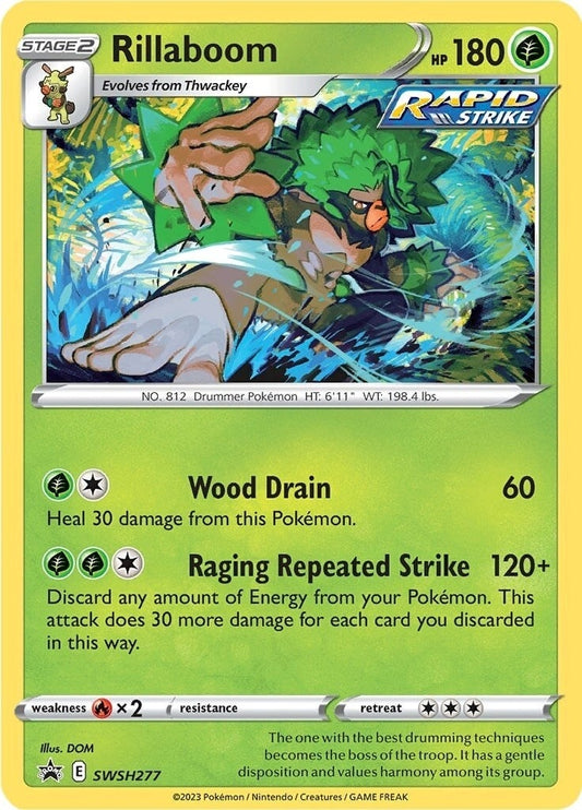 Image for Rillaboom - SWSH277 (SWSH277) (SWSH: Sword & Shield Promo Cards) - Pokemon