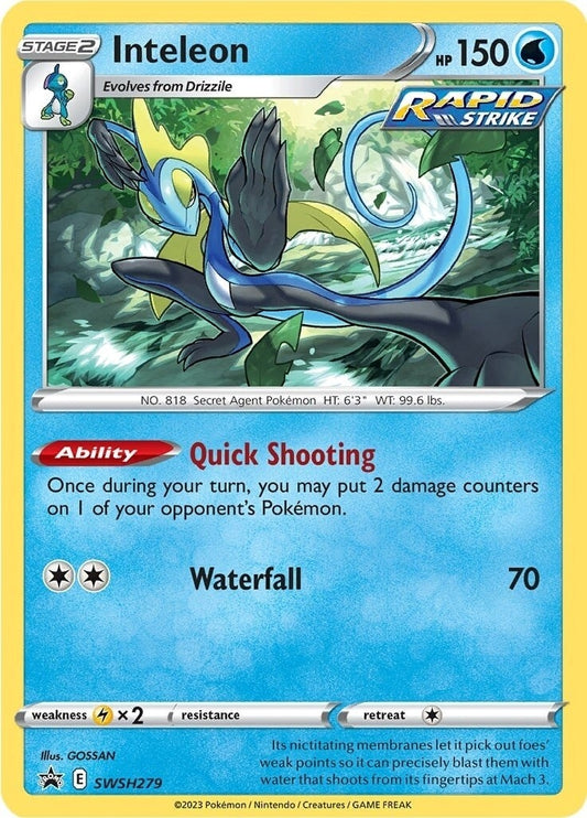 Image for Inteleon - SWSH279 (SWSH279) (SWSH: Sword & Shield Promo Cards) - Pokemon