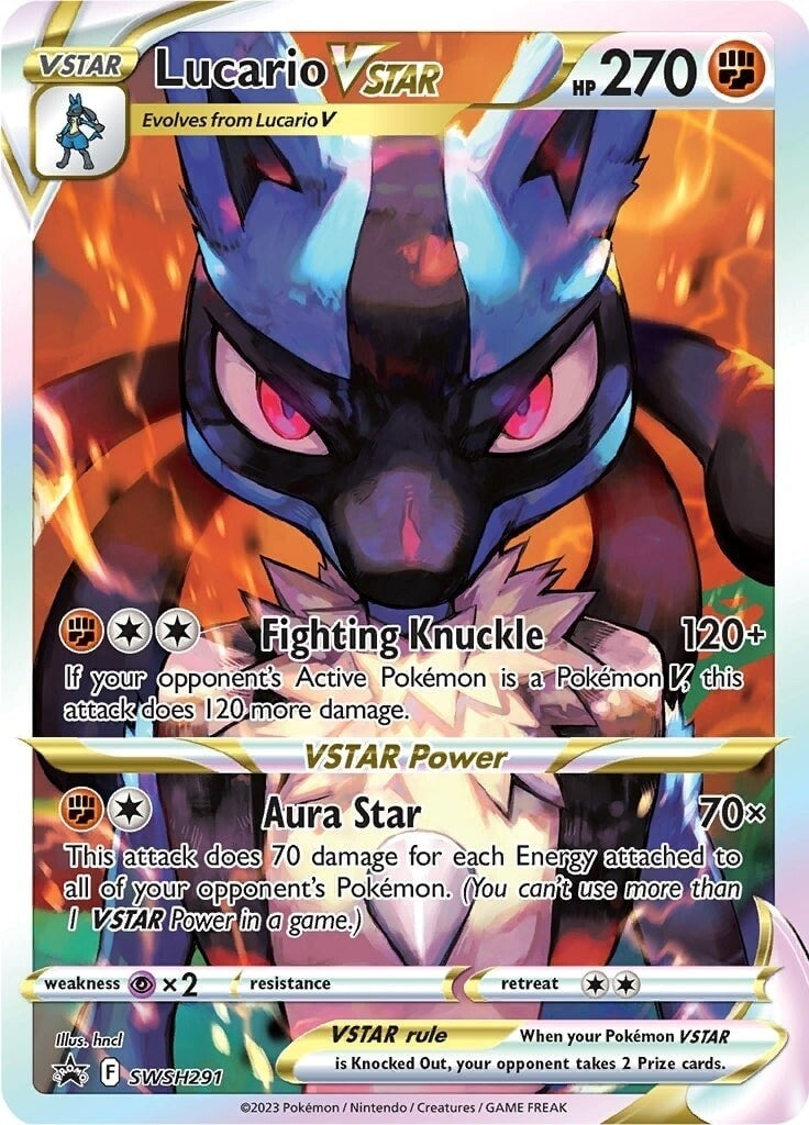 Image for Lucario VSTAR - SWSH291 (SWSH291) (SWSH: Sword & Shield Promo Cards) - Pokemon