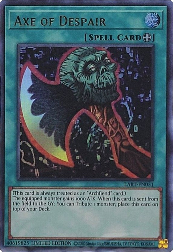 Image for Axe of Despair (LART-EN051) (The Lost Art Promotion) (LART) - YuGiOh
