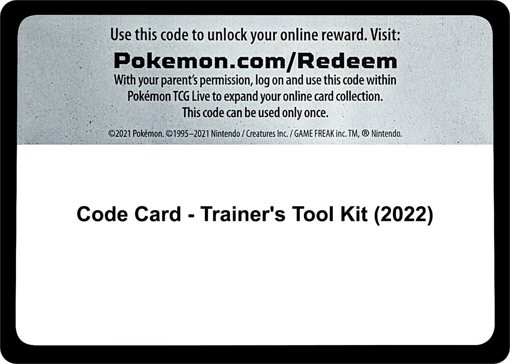 Image for Code Card - Trainer's Tool Kit (2022) (Miscellaneous Cards & Products) - Pokemon