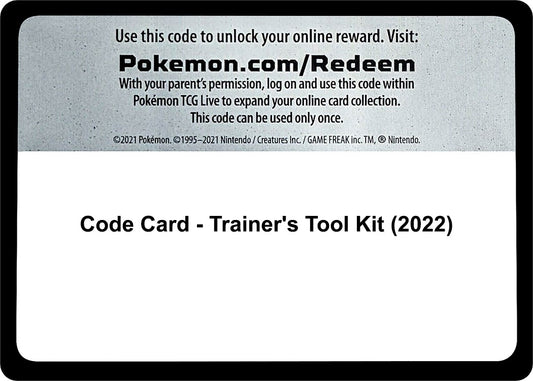 Image for Code Card - Trainer's Tool Kit (2022) (Miscellaneous Cards & Products) - Pokemon