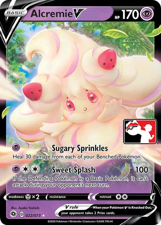 Image for Alcremie V (022/073) (Prize Pack Series Cards) - Pokemon