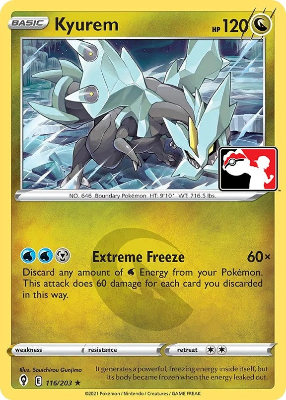 Image for Kyurem (116/203) (Prize Pack Series Cards) - Pokemon