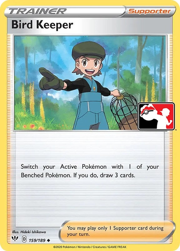 Image for Bird Keeper (159/189) (Prize Pack Series Cards) - Pokemon