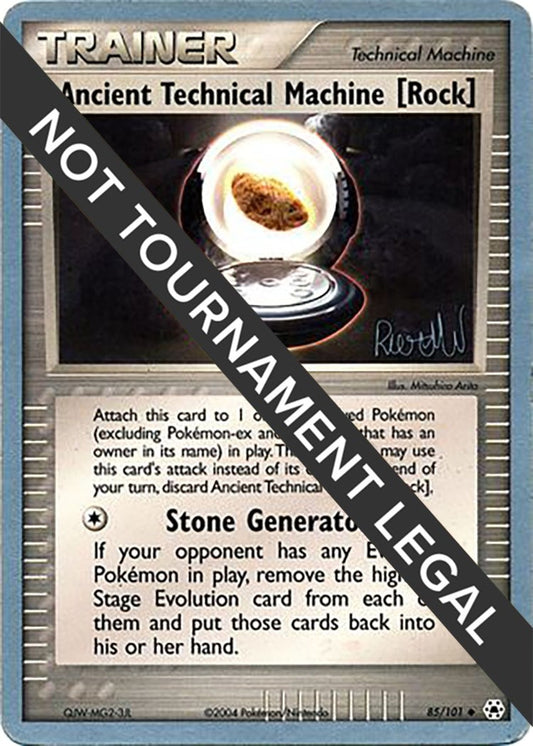 Image for Ancient Technical Machine [Rock] - 2004 (Reed Weichler) (85/101) (World Championship Decks) - Pokemon