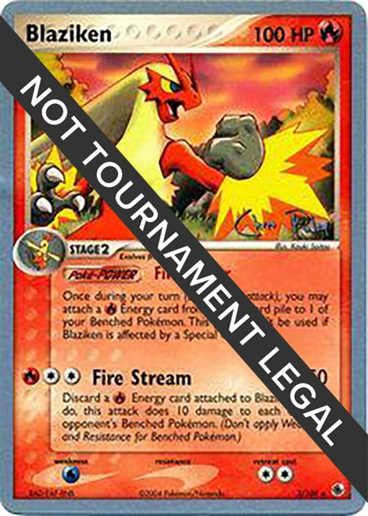 Image for Blaziken - 2004 (Chris Fulop) (3/109) (World Championship Decks) - Pokemon