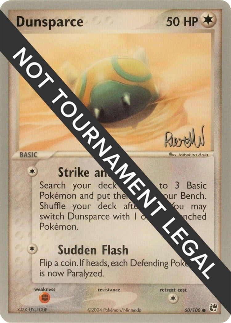 Image for Dunsparce - 2004 (Reed Weichler) (60/100) (World Championship Decks) - Pokemon