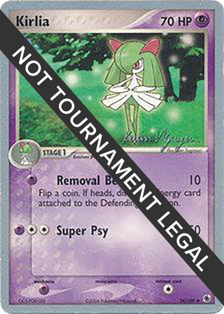 Image for Kirlia - 2004 (Kevin Nguyen) (34/109) (World Championship Decks) - Pokemon
