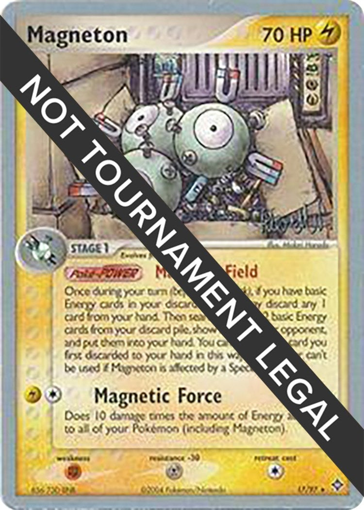 Image for Magneton - 2004 (Reed Weichler) (17/097) (World Championship Decks) - Pokemon