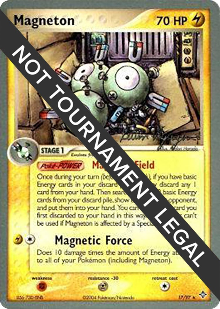 Image for Magneton - 2004 (Kevin Nguyen) (17/097) (World Championship Decks) - Pokemon