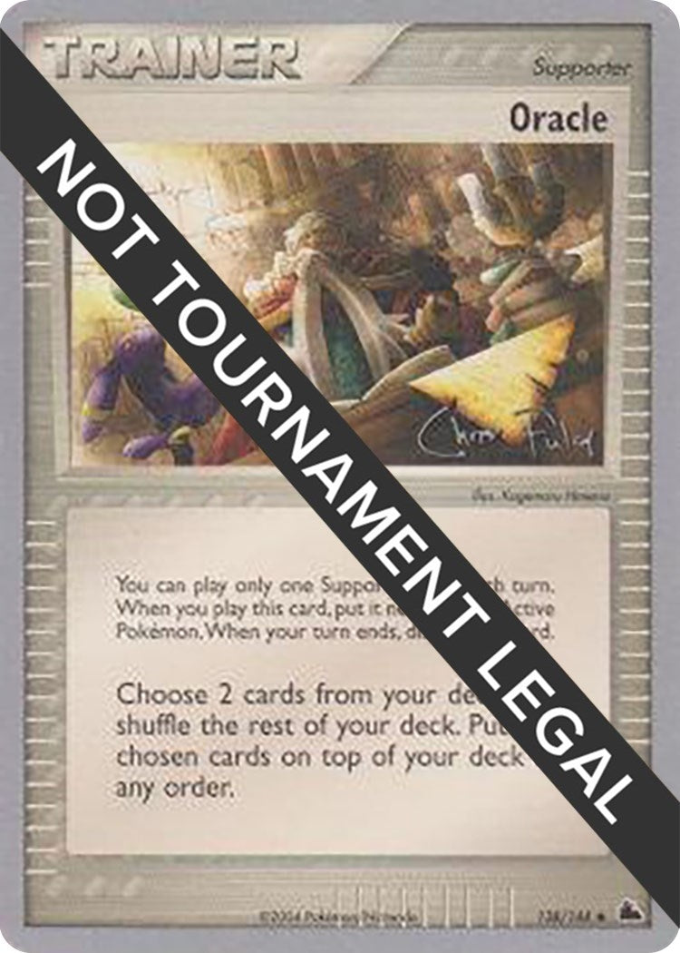 Image for Oracle - 2004 (Chris Fulop) (138/144) (World Championship Decks) - Pokemon