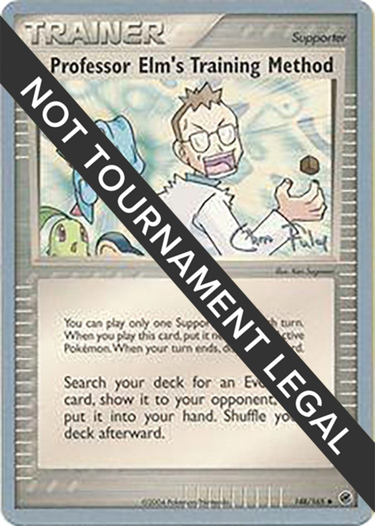 Image for Professor Elm's Training Method - 2004 (Chris Fulop) (148/165) (World Championship Decks) - Pokemon