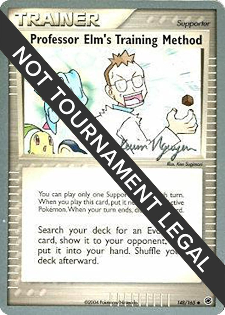 Image for Professor Elm's Training Method - 2004 (Kevin Nguyen) (148/165) (World Championship Decks) - Pokemon