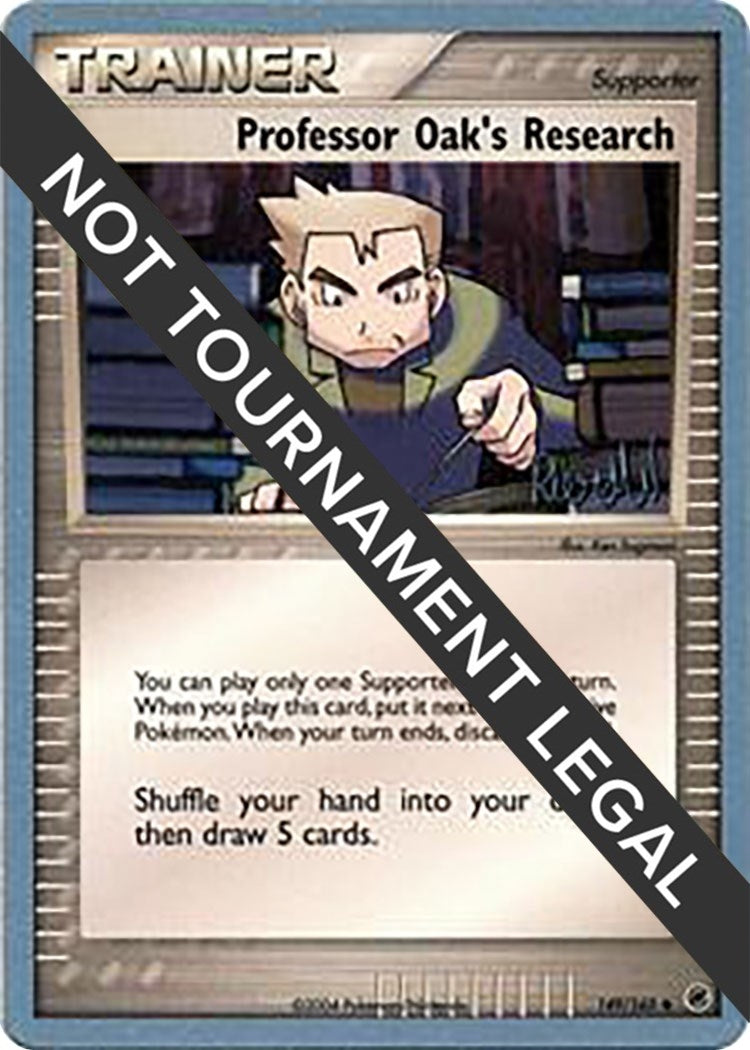 Image for Professor Oak's Research - 2004 (Reed Weichler) (149/165) (World Championship Decks) - Pokemon