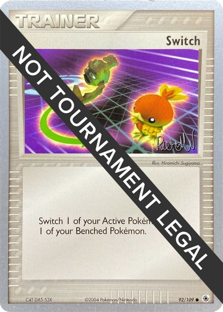 Image for Switch - 2004 (Reed Weichler) (92/109) (World Championship Decks) - Pokemon